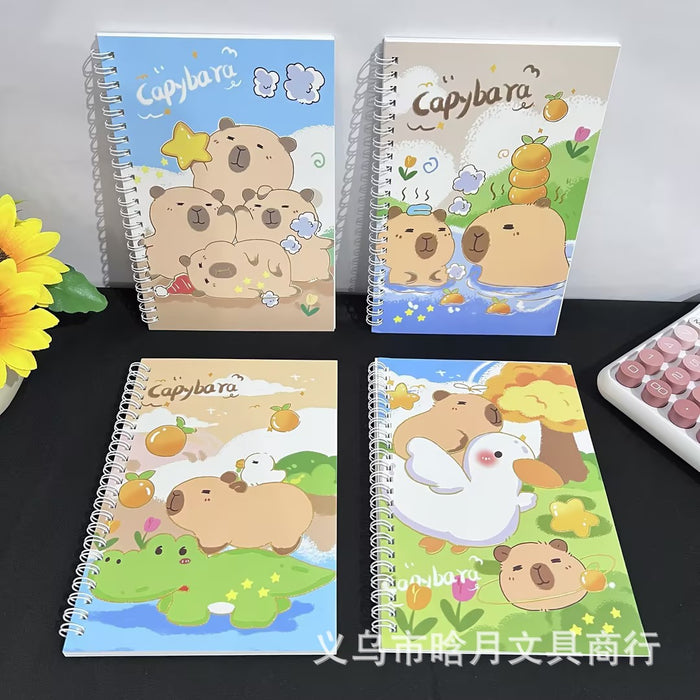 Wholesale Coil Cartoon Portable Planner Diary Notebook