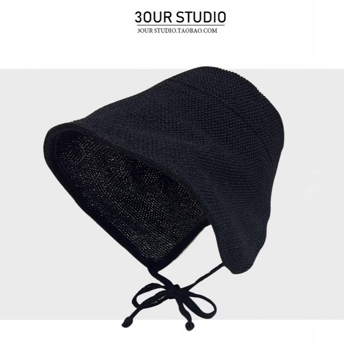 Wholesale Cotton and Straw Sun Hat Summer Big Brim Riding Sun Hat