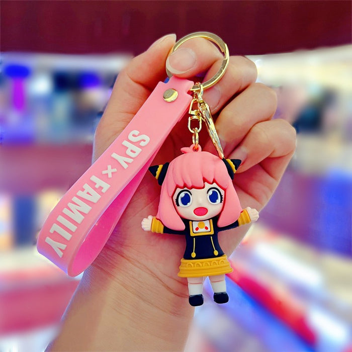 Wholesale Creative Cartoon Cute PVC Keychains JDC-KC-JinB008