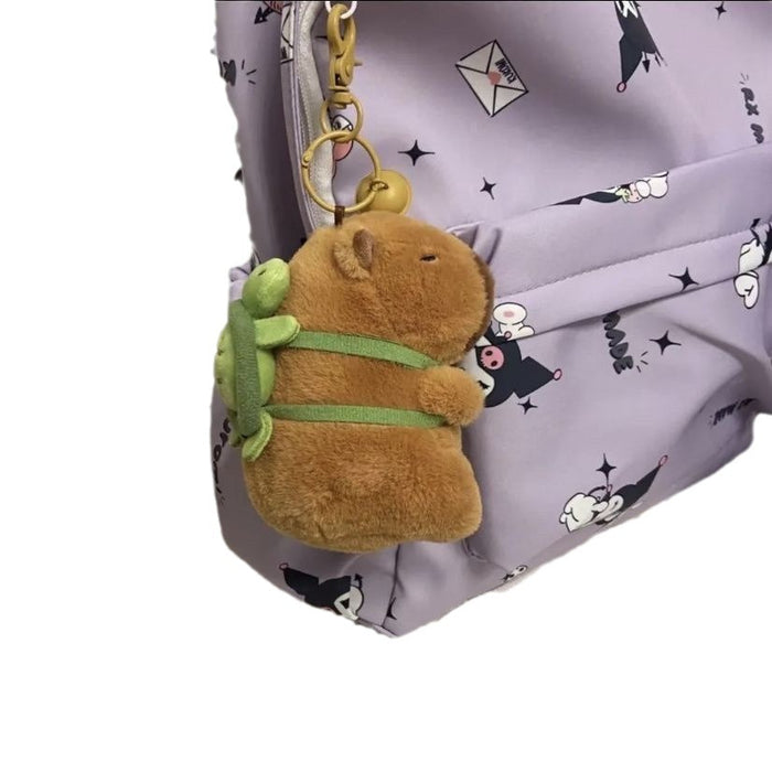 Wholesale Capybara Doll Bag Pendant Schoolbag Student Gift Gift Hanging Cute Plush