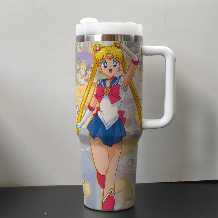 Wholesale 40oz Car Cup  cartoon Stainless Steel  ice bullies cup Tumbler Thermos Cup