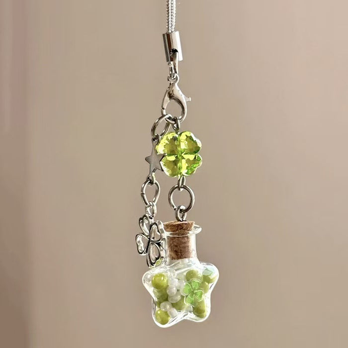 Wholesale star wishing bottle pendant original mobile phone pendant chain