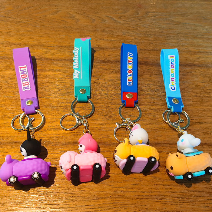 Wholesale Cartoon Doll Silicone Keychain JDC-KC-Tingm231