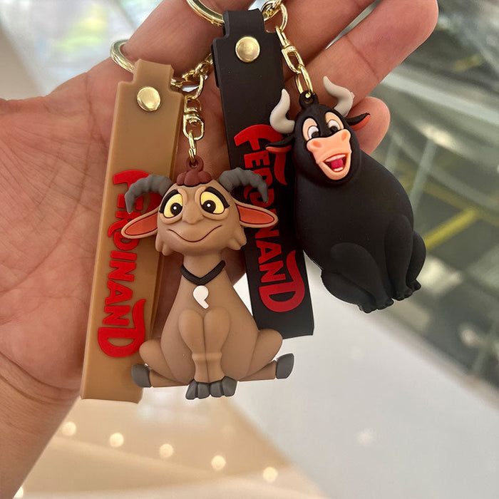 Wholesale Cartoon Anime PVC Keychains JDC-KC-MiaoY062