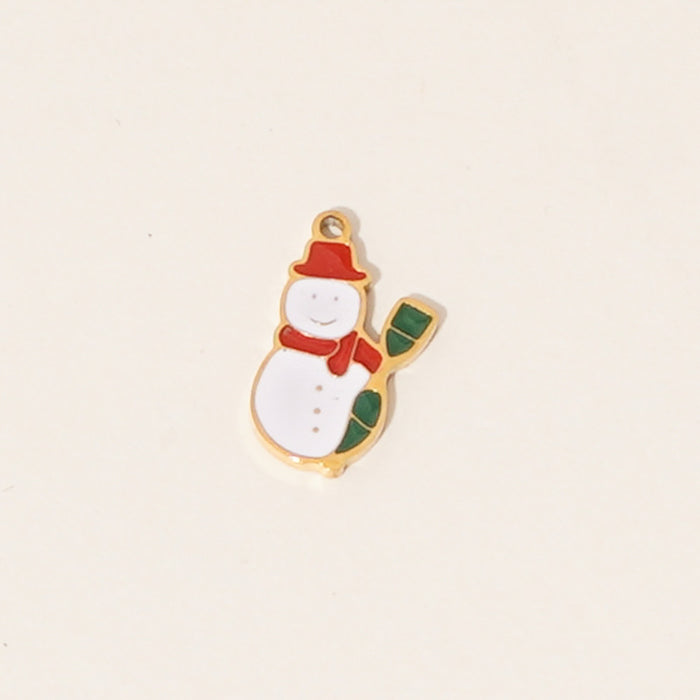 Wholesale Wholesale of Stainless Steel Drip Oil Pendant Cartoon DIY Jewelry Accessories