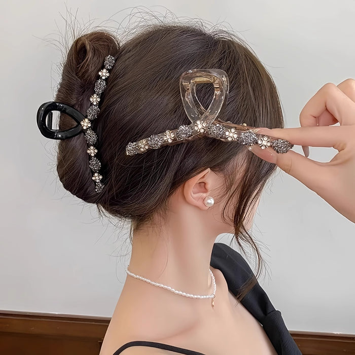 Wholesale Catching clip for women's high-end sense, new shark clip at the back of the head, large hair volume, multi disc hair clip, headband, hair clip