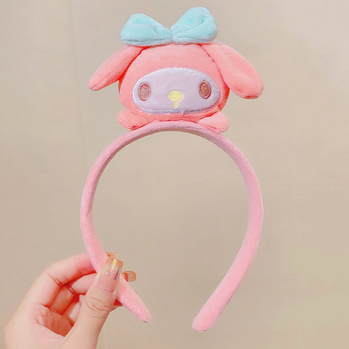 Wholesale Cute Cartoon Plush Elastic Headband JDC-HD-HengX001