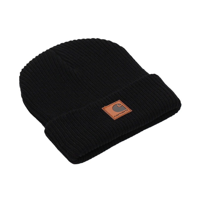 Wholesale Solid color warm woolen hat