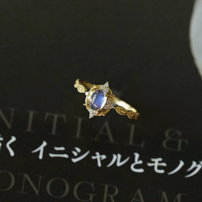 Wholesale Plain ring for women, light luxury, niche, high-end, adjustable index finger ring, personalized opening ring