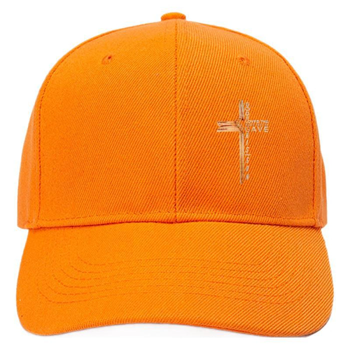 Wholesale Cross print fashionable outdoor casual baseball cap