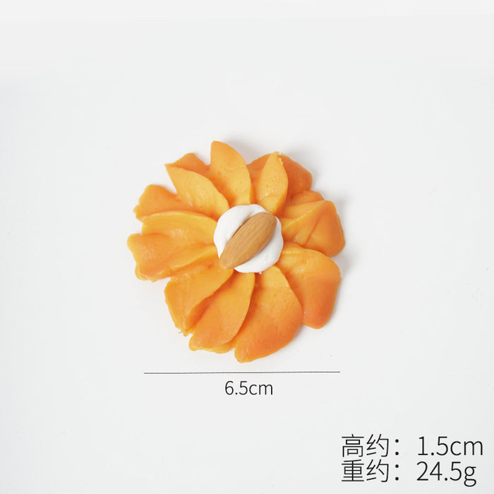 Wholesale Chic PVC Simulated Cookie Pendant Fun Dessert Shaped Ornament Decorative Gift Accessory MOQ≥5