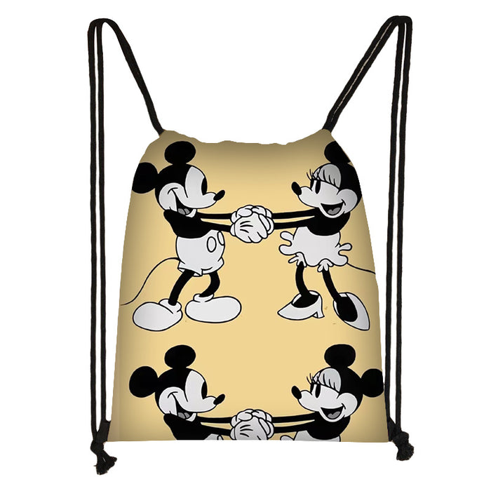 Wholesale Outdoor Portable Cute Cartoon Printed Drawstring Bag JDC-BP-Changs005