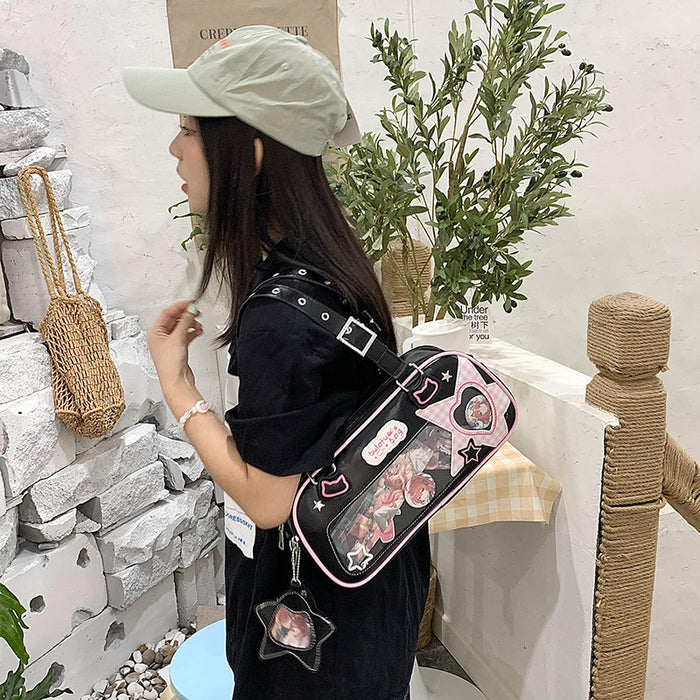 Wholesale Casual student shoulder bag,  cute girl' s anime style bag