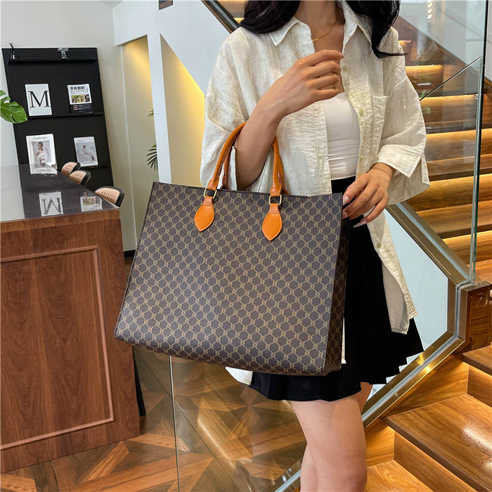 Wholesale Women's Single Shoulder Tote Bag Vintage JDC-SD-HT011