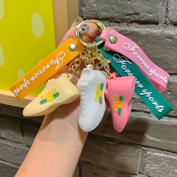 Wholesale Creative silicone keychain mini pendant keychain accessory bag keychain