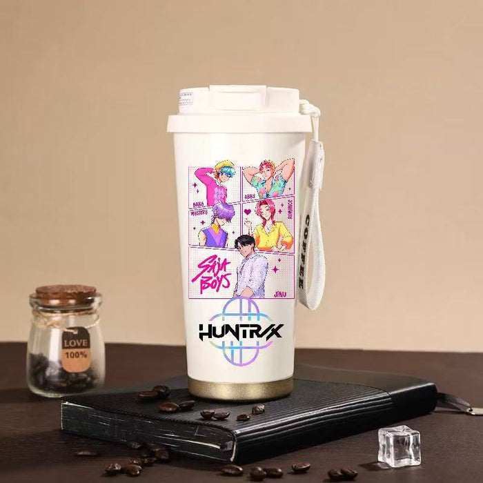 Wholesale KPOP peripheral large capacity stainless steel thermos cup