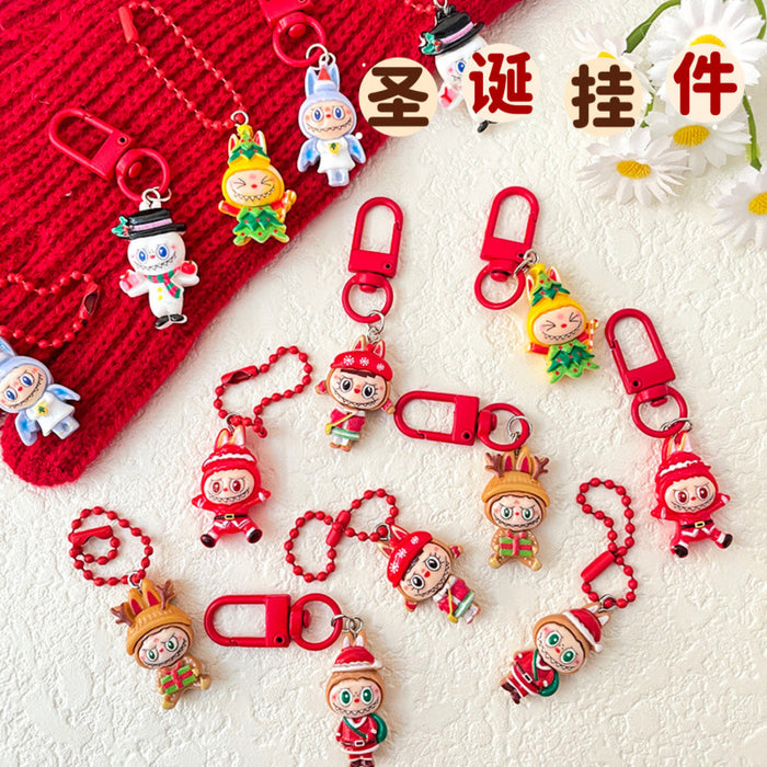 Wholesale Cute Cartoon Keychains for Christmas
