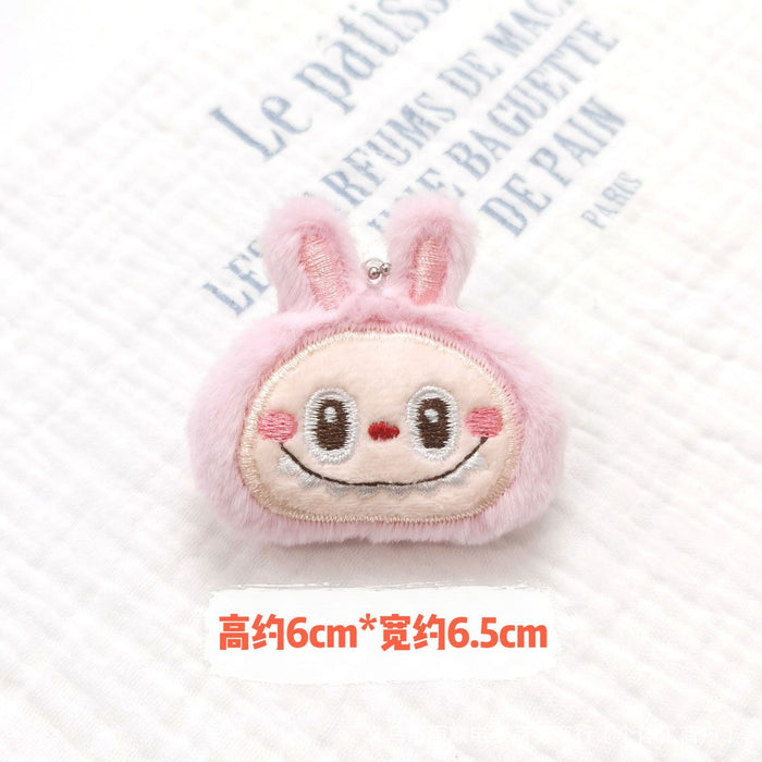 Wholesale Cute Cartoon Plush Rabbit Plush Pendant  Brooch Shoe Clothing Hair Accessory Bag Accessory