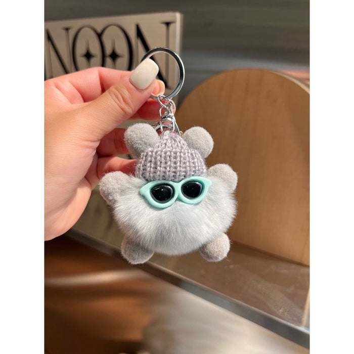 Wholesale Cute little coal ball bag pendant backpack doll hanging decoration cartoon doll