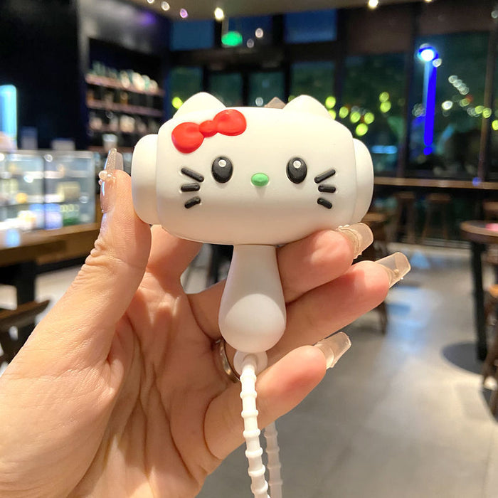 Wholesale Cute Panda Squeaky Hammer Keychain Decorative Accessory MOQ≥2