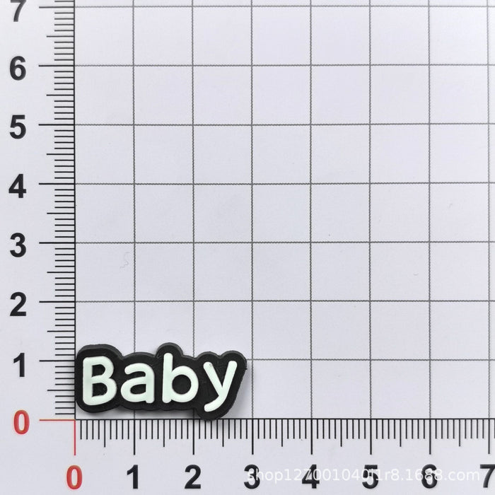 Wholesale DIY kit accessories PVC soft rubber phone case slippers shoe buckle decoration cup patch