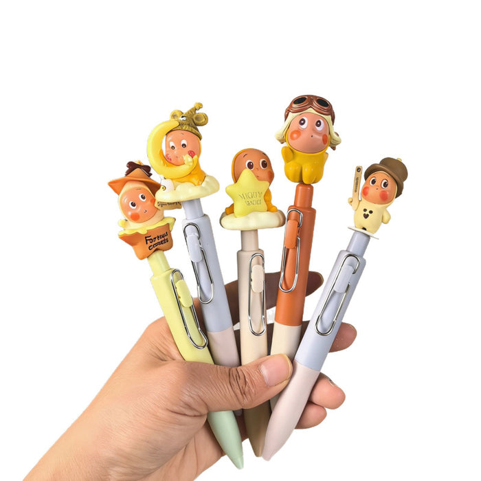 Wholesale Cute Star Character DIY Gel Pen Set Creative Office Decorative Writing Stationery