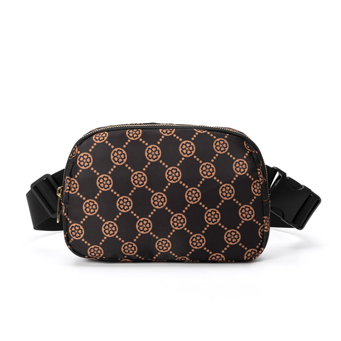 Wholesale Outdoor Sports Crossbody Bag Mobile Phone Bag Nylon Running Fitness Bag Spot Lulu Same Style Waist Bag