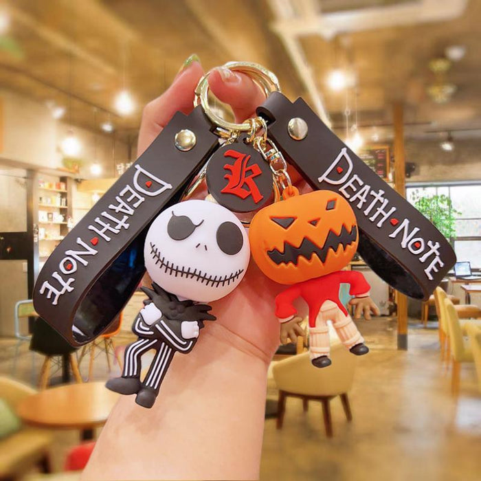 Wholesale Halloween Cartoon Doll PVC Keychain JDC-KC-MingT024