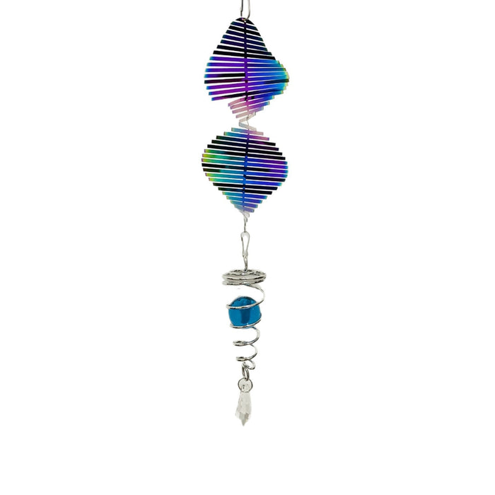 Wholesale 3D Stainless Steel Rotating Wind Gyro Wind Chimes