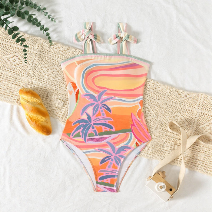 Wholesale Swimsuit color single shoulder one-piece bikini swimsuit for women