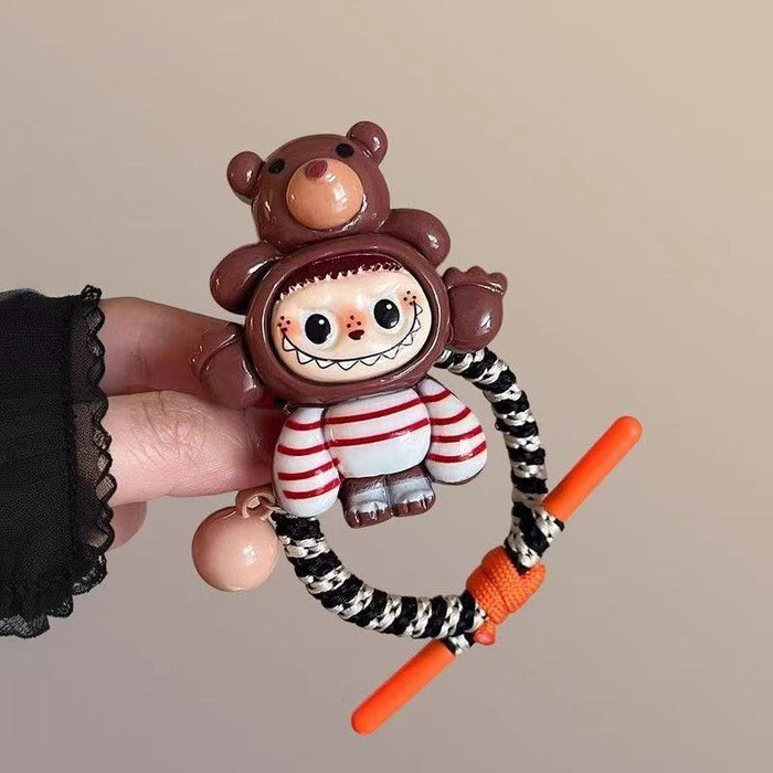 Wholesale Cartoon Plush Hair Rope Rubber Band Women's Accessories