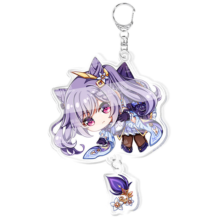 Wholesale Anime peripheral Yuan acrylic keychain accessory