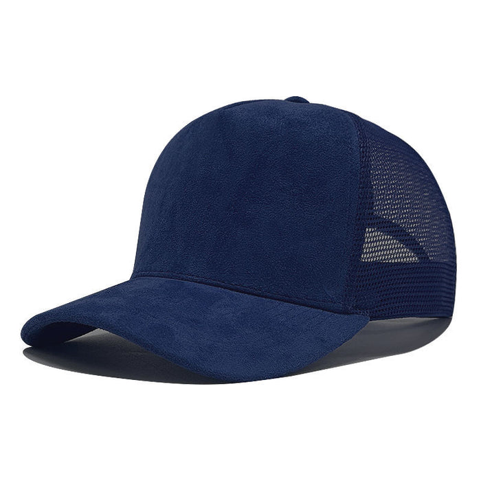 Wholesale High-Quality Chic Style Suede Mesh Trucker Hat Fashion Accessory Gift