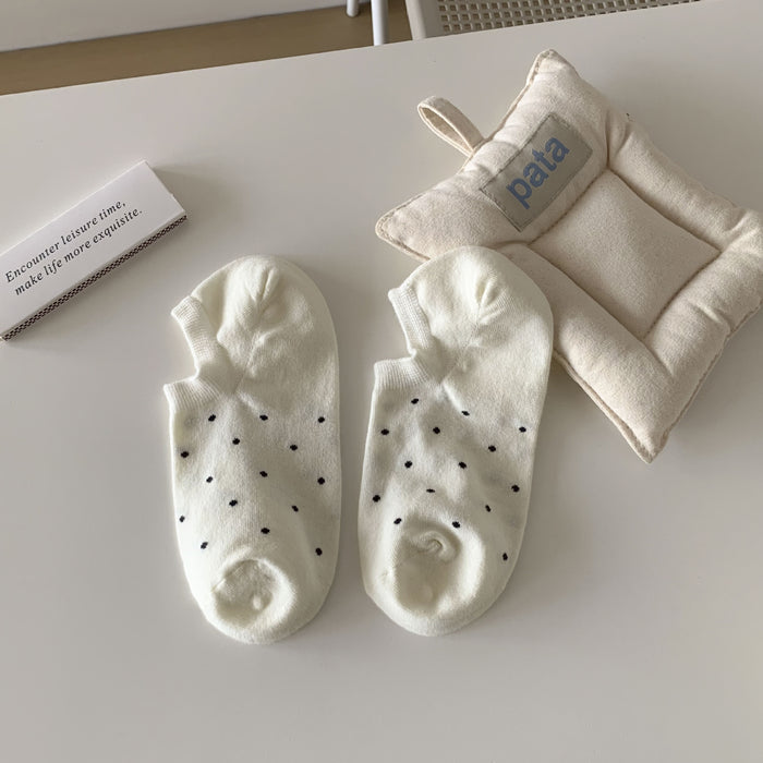 Wholesale Cotton sweat absorbing breathable socks, short socks, shallow mouth invisible socks