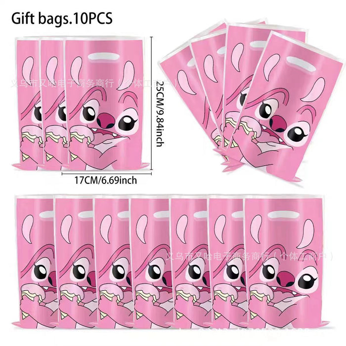 Wholesale Powder Stiffy Party Gift Bag Pearl Film Candy Bag Hand Back Gift Bag Decoration Birthday Party Supplies