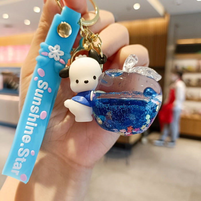 Wholesale  Silicone Cartoon Doll Keychain JDC-KC-MingT218