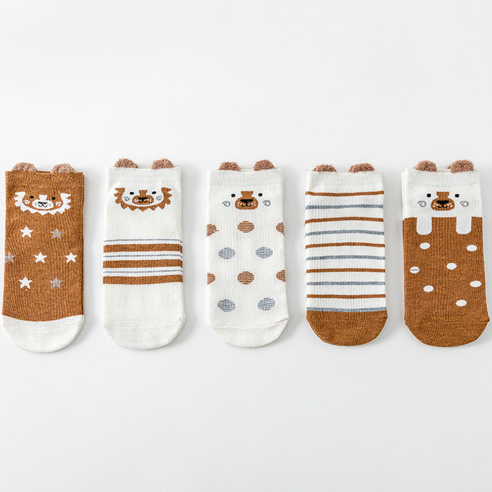 Wholesale New cartoon short socks, boat socks, shallow mouth invisible socks