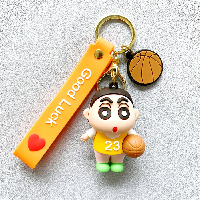 Wholesale PVC Cartoon Doll Keychain JDC-KC-WuYi207