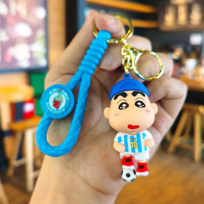 Wholesale Cute Cartoon Keychain Red Braided Style for Bag and Car Key Accessory Gift