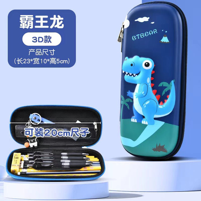 Wholesale Cartoon Pencil Case for Primary School Students Large Capacity Storage