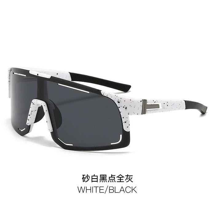 Wholesale New Polarized Sports Sunglasses Large Frame Outdoor Riding Windproof Sunglasses Colorful Glasses