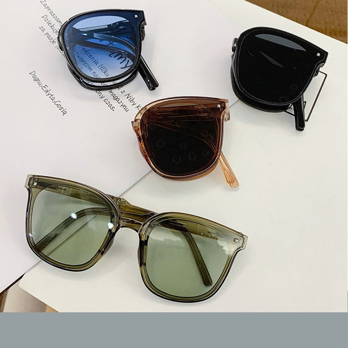 Wholesale Folding polarized sunglasses for driving, eye protection, UV protection, large frame sunglasses