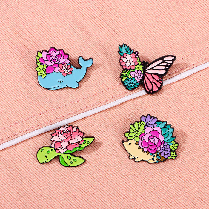 Wholesale Original succulent plant animal Brooch