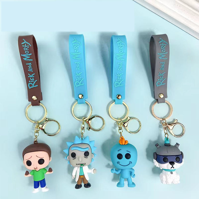 Wholesale Cartoon Anime PVC Keychain JDC-KC-YYi014