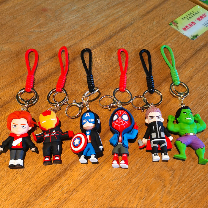 Wholesale silicone cute animation key chain （F） JDC-KC-YMeng005