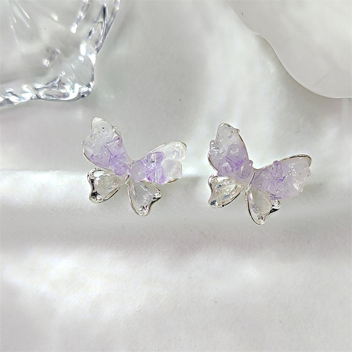 Wholesale Butterfly earrings, elegant earrings, high-end and exquisite earrings