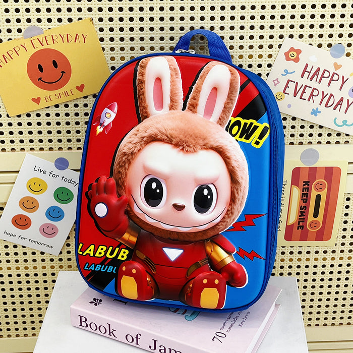 Wholesale Cute cartoon backpack for kindergarten boys and girls with cartoon dolls