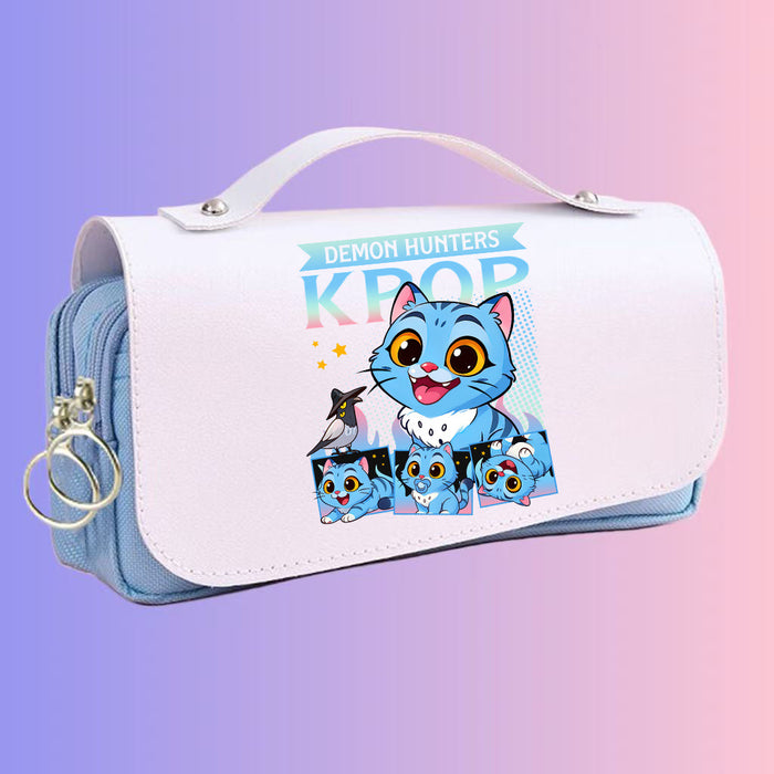 Wholesale Anime KPOP pencil case large capacity pencil bag