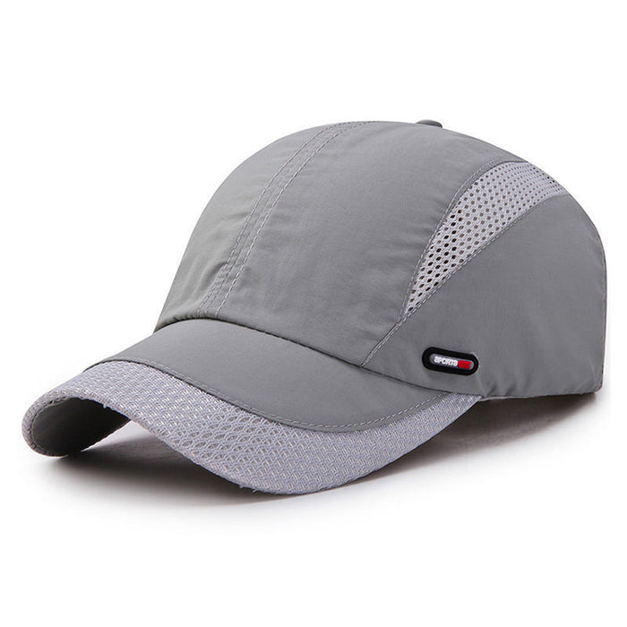 Wholesale Lightweight baseball cap, sunshade net cap, outdoor sun protection hat, simple