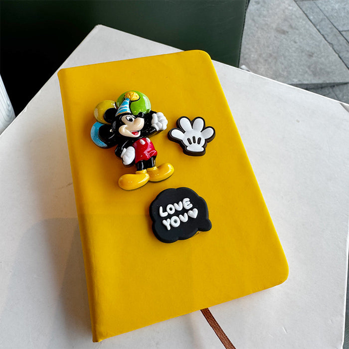 Wholesale Cartoon Mouse Image Cute Girl Heart Notebook Girl Gift Birthday Gift